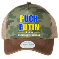 Puck Futin I Stand With Ukraine Legacy Tie Dye Trucker Hat