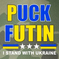 Puck Futin I Stand With Ukraine Legacy Tie Dye Trucker Hat