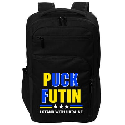 Puck Futin I Stand With Ukraine Impact Tech Backpack
