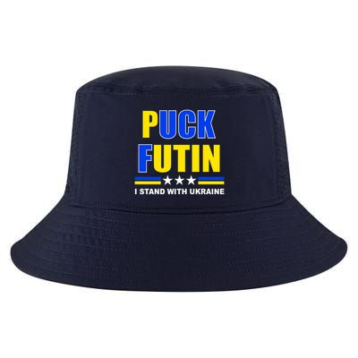 Puck Futin I Stand With Ukraine Cool Comfort Performance Bucket Hat