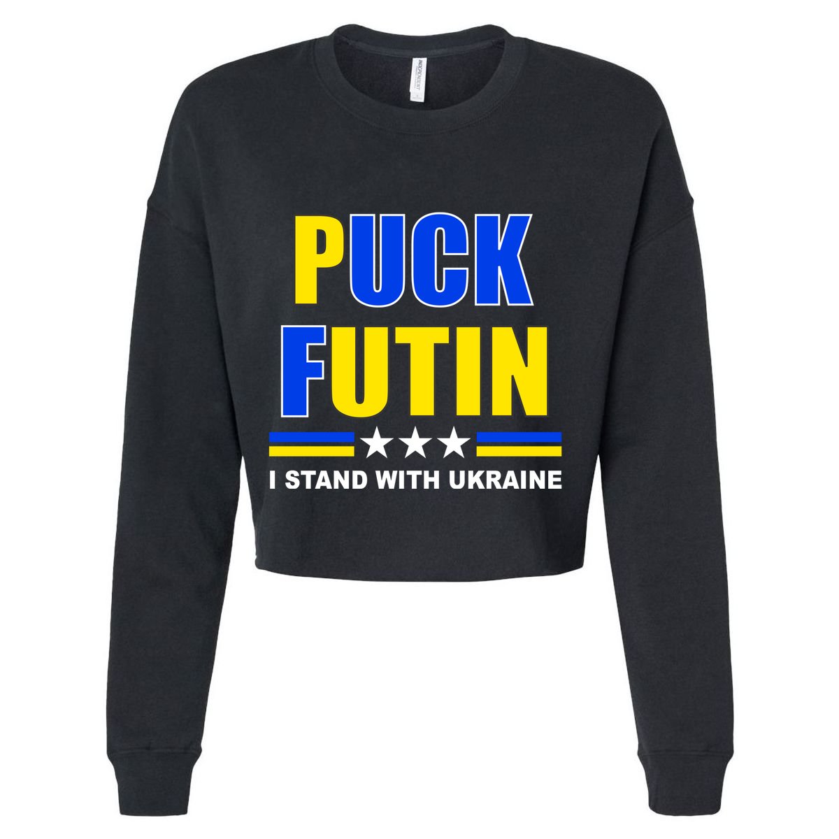 Puck Futin I Stand With Ukraine V-Neck T-Shirt