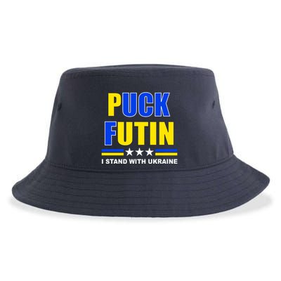 Puck Futin I Stand With Ukraine Sustainable Bucket Hat