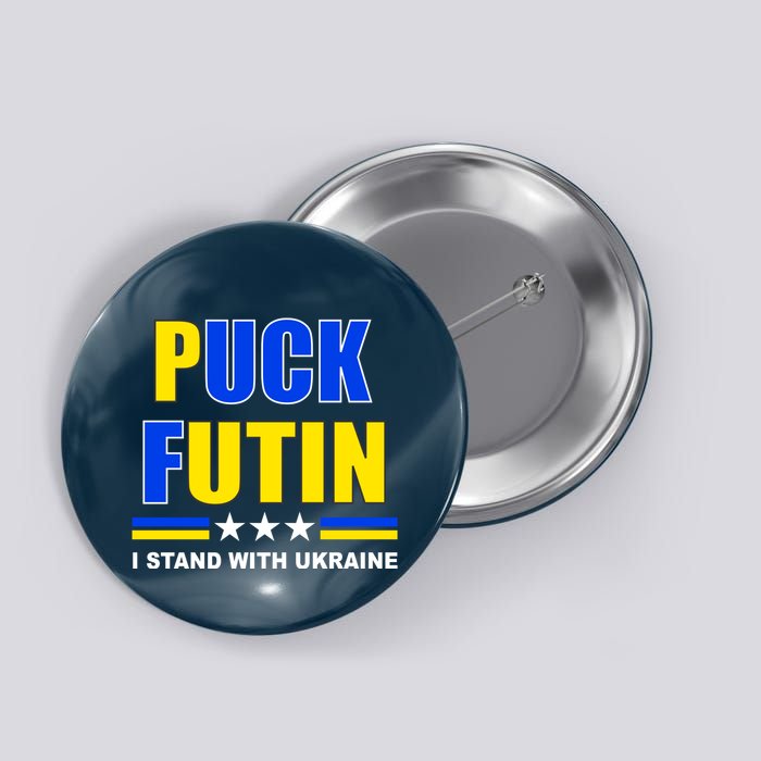 Puck Futin I Stand With Ukraine Button