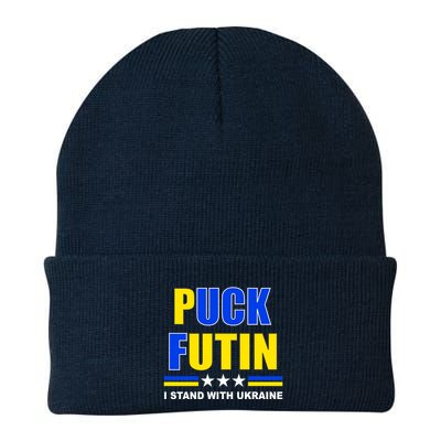 Puck Futin I Stand With Ukraine Beanie