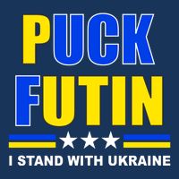 Puck Futin I Stand With Ukraine Baby Bodysuit