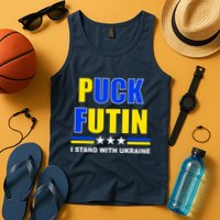 Puck Futin I Stand With Ukraine Tank Top