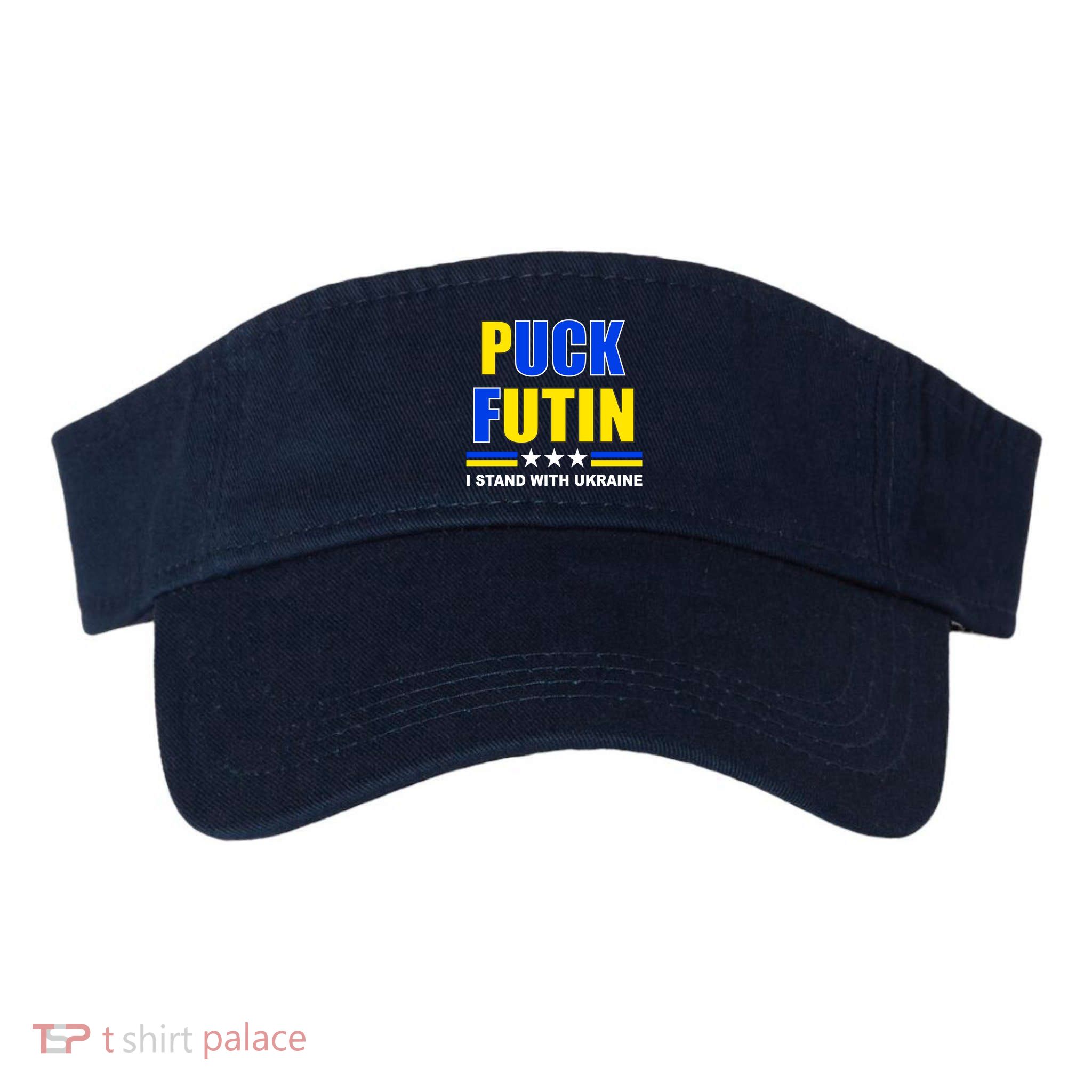 Puck Futin I Stand With Ukraine Visor