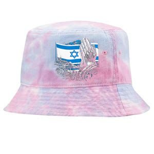 Pray for Israel Tie-Dyed Bucket Hat