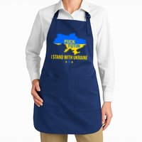 Puck Futin I Stand With Ukraine Support Flag Apron