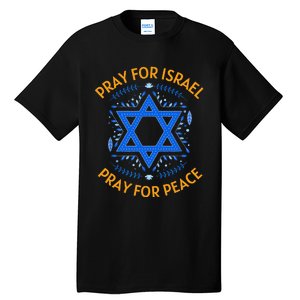 Pray For Israel Peace Tall T-Shirt