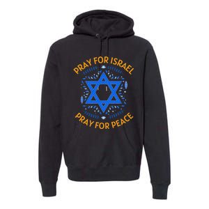 Pray For Israel Peace Premium Hoodie