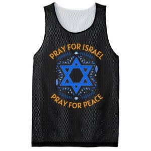 Pray For Israel Peace Mesh Reversible Basketball Jersey Tank