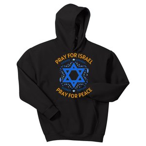 Pray For Israel Peace Kids Hoodie