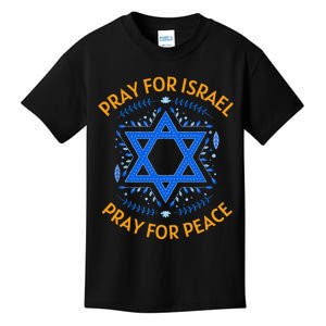 Pray For Israel Peace Kids T-Shirt