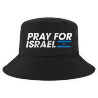 Pray for Israel Psalm 122 6 Israel Flag Christian Inspiring Cool Comfort Performance Bucket Hat