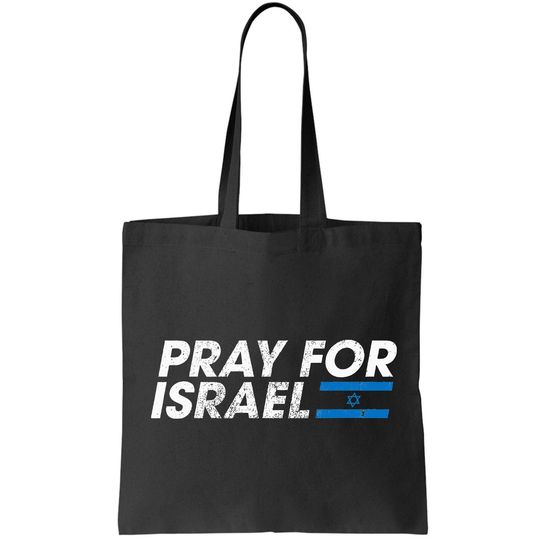 Pray for Israel Psalm 122 6 Israel Flag Christian Inspiring Bag