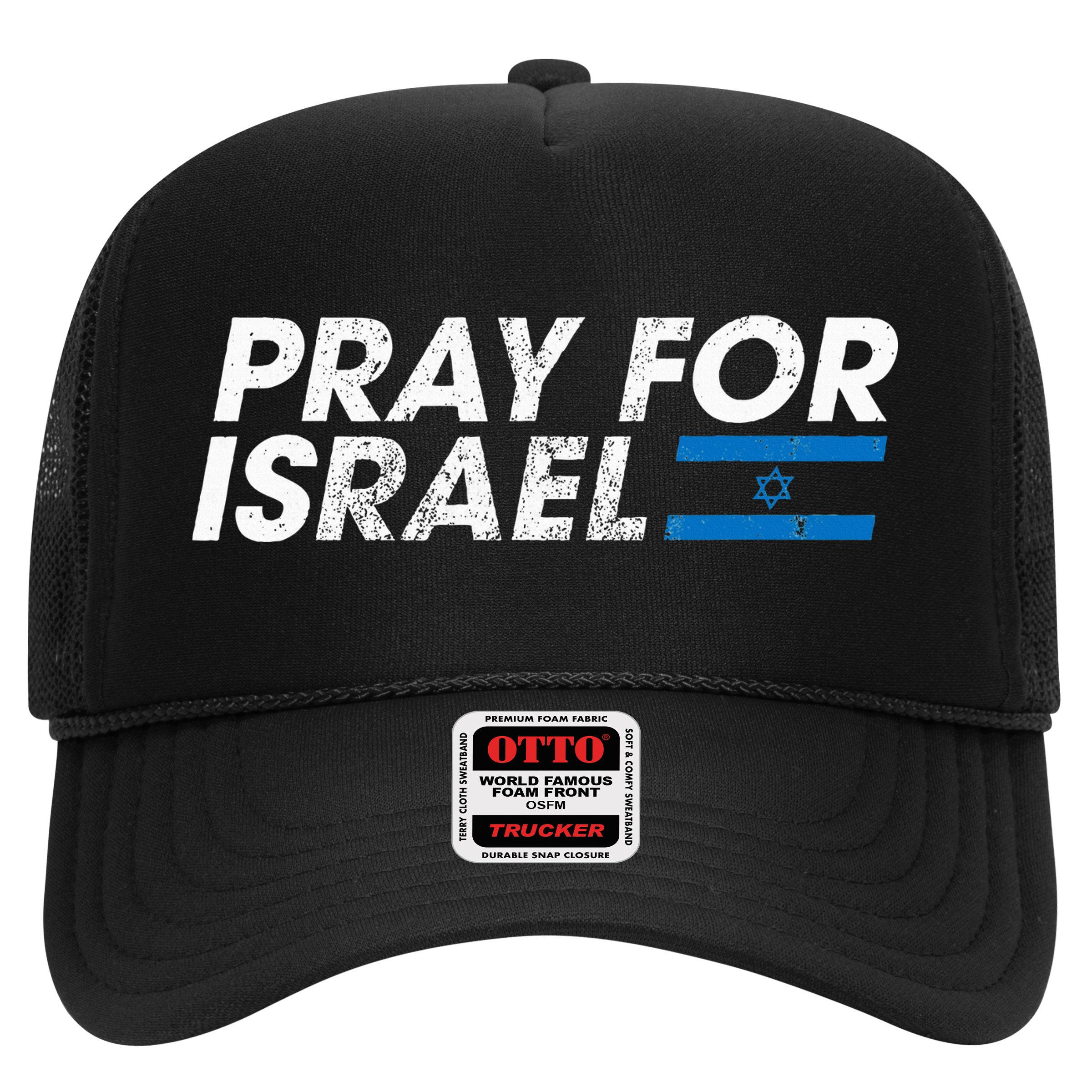 Pray for Israel Psalm 122 6 Israel Flag Christian Inspiring Hat