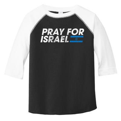 Pray for Israel Psalm 122 6 Israel Flag Christian Inspiring Toddler Fine Jersey T-Shirt