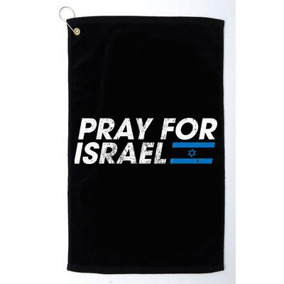 Pray for Israel Psalm 122 6 Israel Flag Christian Inspiring Golf Towel