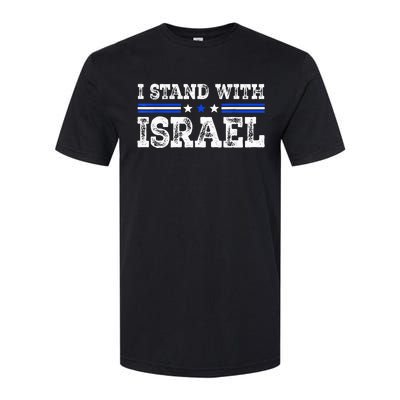 Pray For Israel I Stand With Israel Jewish Heritage Israeli Softstyle CVC T-Shirt