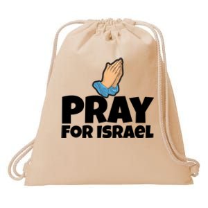 Pray For Israel Drawstring Bag