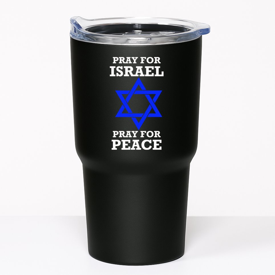 Pray For Israel Peace Tumbler