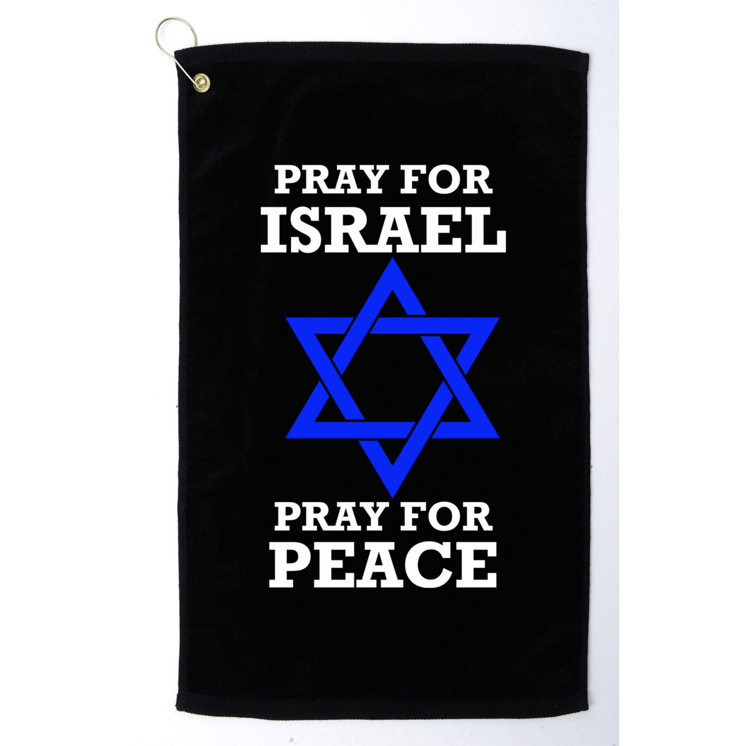 Pray For Israel Peace Golf Towel