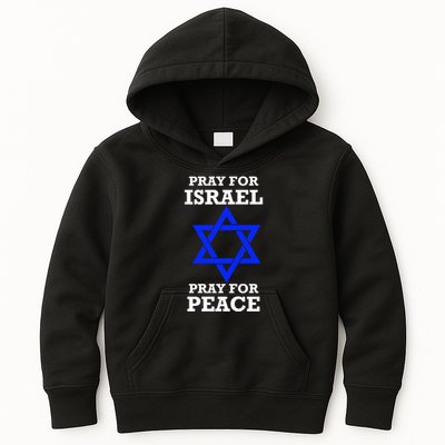 Pray For Israel Peace Kids Hoodie