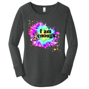 Pinky Funny I Am K Enough Women's Perfect Tri Tunic Long Sleeve Shirt