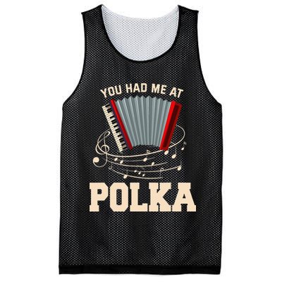 Polka Funny I Love Polka Music Polka Lover Gift Mesh Reversible Basketball Jersey Tank