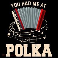 Polka Funny I Love Polka Music Polka Lover Gift Kids T-Shirt