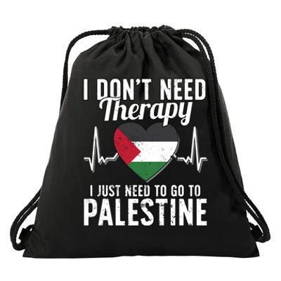 Palestinian Flag I Palestine Flag I Vacation Palestine Drawstring Bag