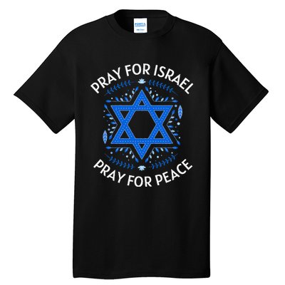 Pray For Israel Peace funny israel pride Tall T-Shirt