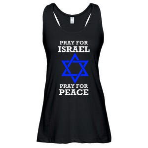 Pray For Israel Peace Ladies Essential Flowy Tank