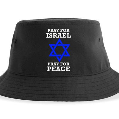 Pray For Israel Peace Sustainable Bucket Hat