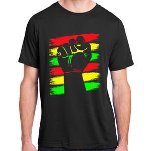 Power Fist Juneteenth Cool Black History African American Adult ChromaSoft Performance T-Shirt