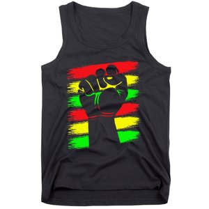 Power Fist Juneteenth Cool Black History African American Tank Top