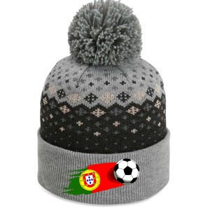 Portugal Flag Jersey Portuguese Soccer Team Portuguese The Baniff Cuffed Pom Beanie