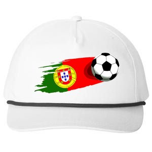 Portugal Flag Jersey Portuguese Soccer Team Portuguese Snapback Five-Panel Rope Hat