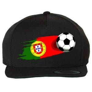 Portugal Flag Jersey Portuguese Soccer Team Portuguese Wool Snapback Cap