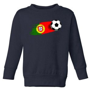 Portugal Flag Jersey Portuguese Soccer Team Portuguese Toddler Sweatshirt