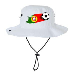 Portugal Flag Jersey Portuguese Soccer Team Portuguese Legacy Cool Fit Booney Bucket Hat