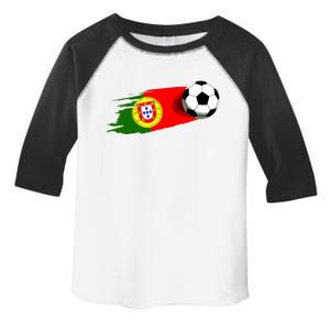 Portugal Flag Jersey Portuguese Soccer Team Portuguese Toddler Fine Jersey T-Shirt