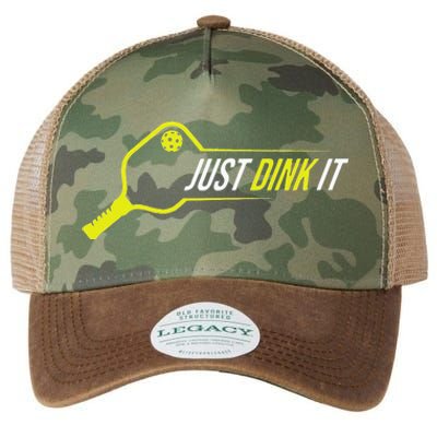 Pickleball Funny Just Dink It Pickleball Men Women Legacy Tie Dye Trucker Hat