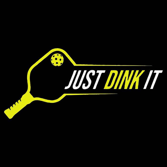 Pickleball Funny Just Dink It Pickleball Men Women Button