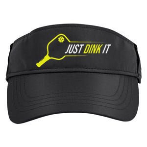 Pickleball Funny Just Dink It Pickleball Men Women Adult Drive Performance Visor