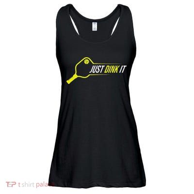 Pickleball Funny Just Dink It Pickleball Men Women Ladies Essential Flowy Tank