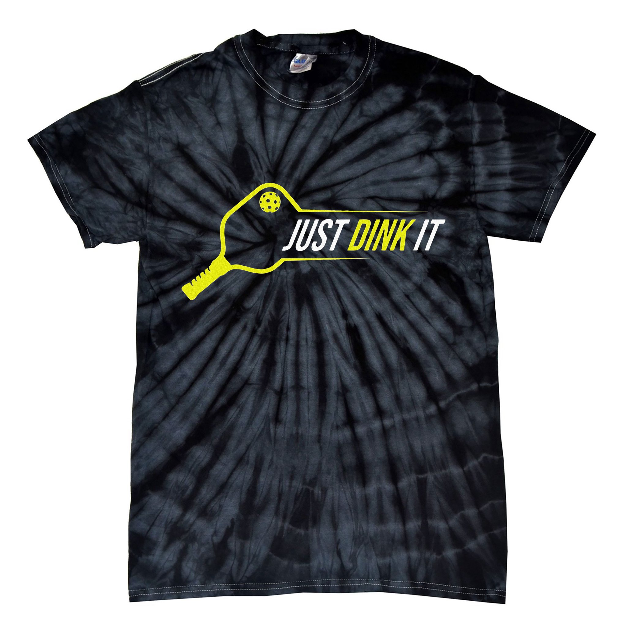 Pickleball Funny Just Dink It Pickleball Men Women Tie-Dye T-Shirt