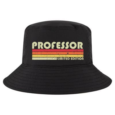 Professor Funny Job Title Profession Birthday Worker Idea Cool Comfort Performance Bucket Hat