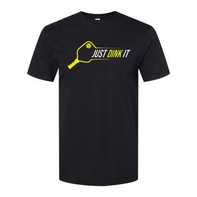 Pickleball Funny Just Dink It Pickleball Men Women Softstyle® CVC T-Shirt